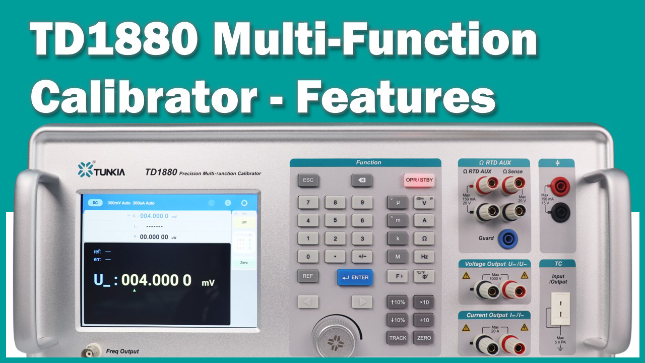 TUNKIA TD1880 Precision Multi-function Calibrator-Features and Characteristics