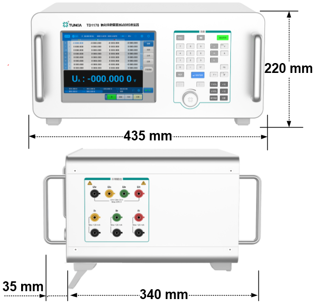 TD1170 Zinc Oxide Lightning Arrester Tester Calibration Device tunkia