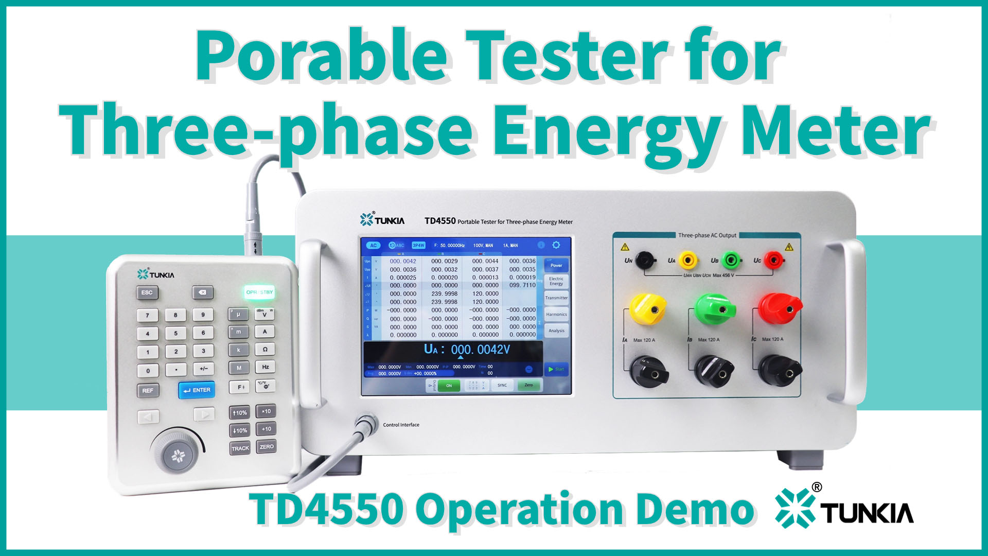 Practical Solution to Three-Phase Energy Meter Testing: Testing In Action With TD4550