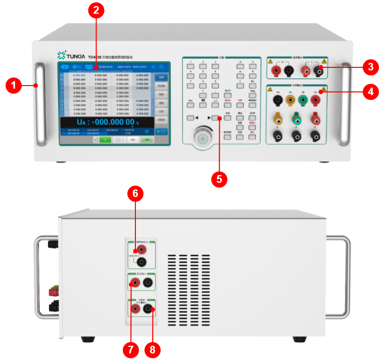 TD4520 Portable Tester for Three-phase and DC Meters