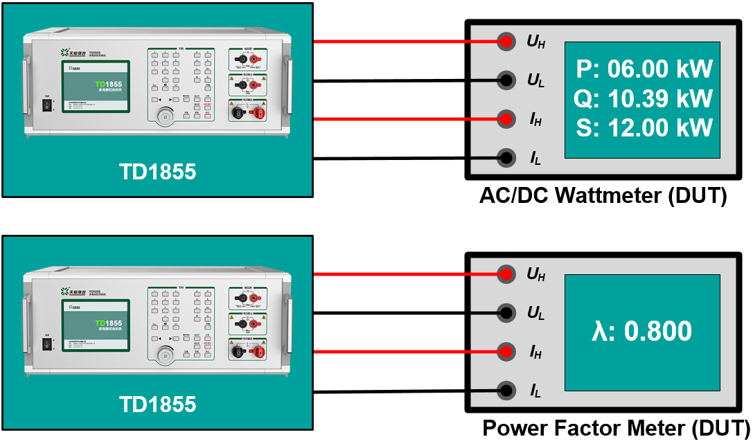 TD1855 Calibrator for Multimeter Calibrate AC\DC power meters