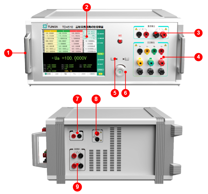 TD4510 Portable Tester for Three-phase and DC Meters