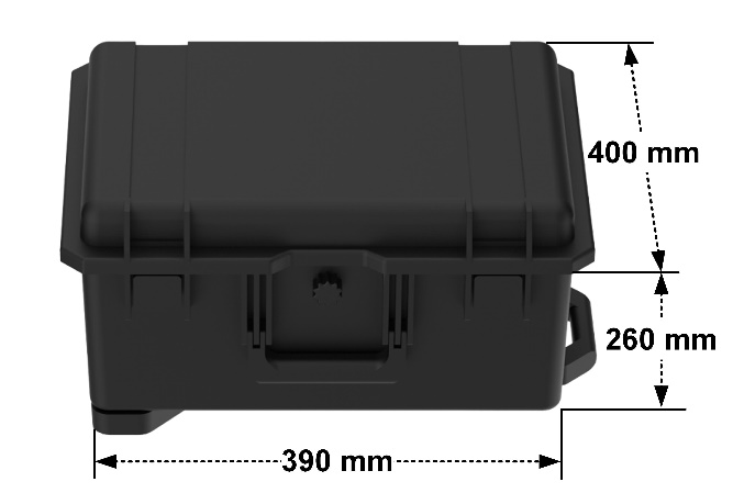 TD1330 Portable Tester for EV AC Charging Spot Dimensions