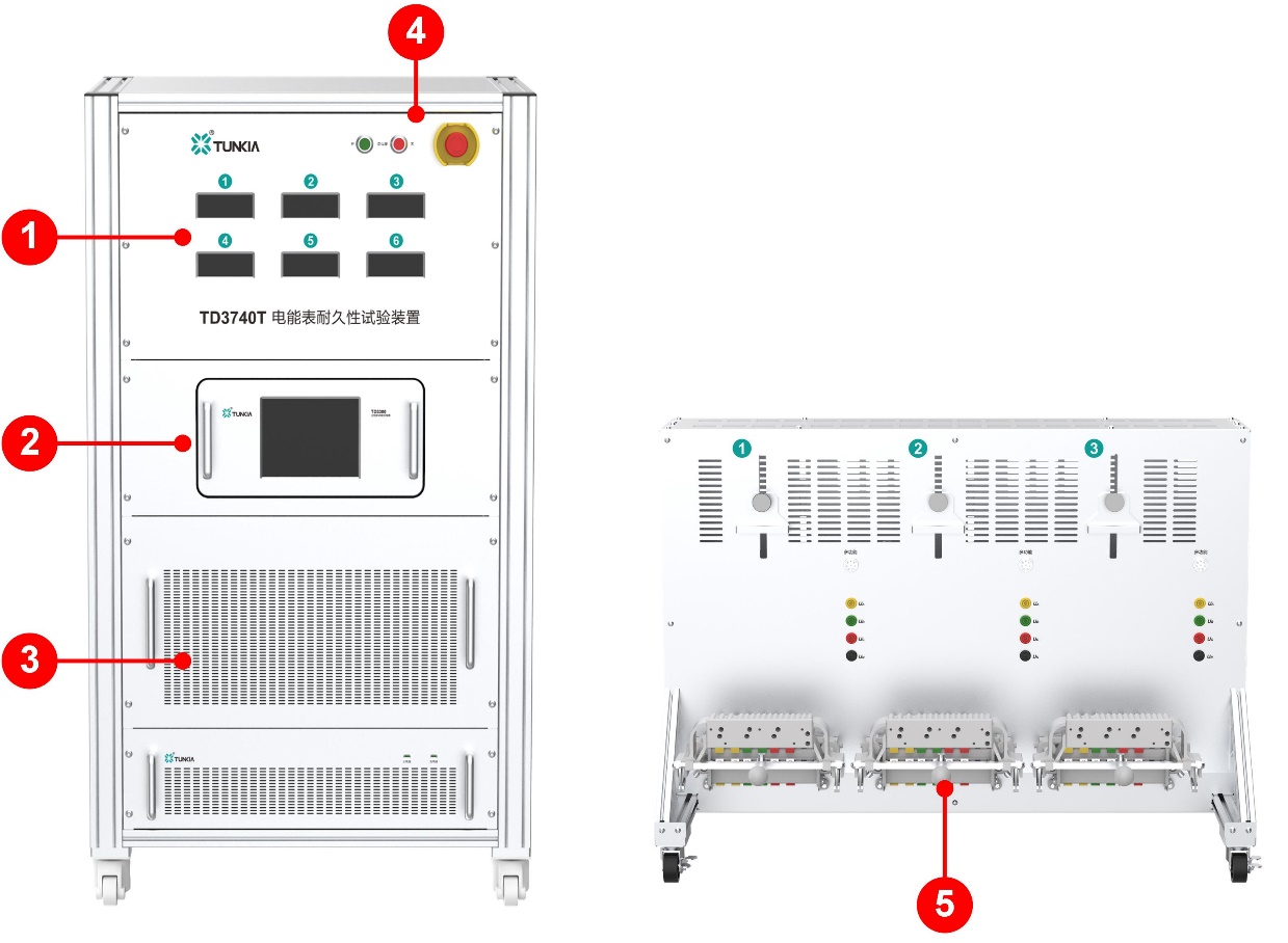 TUNKIA TD3740 Energy Meter Durability Test Device