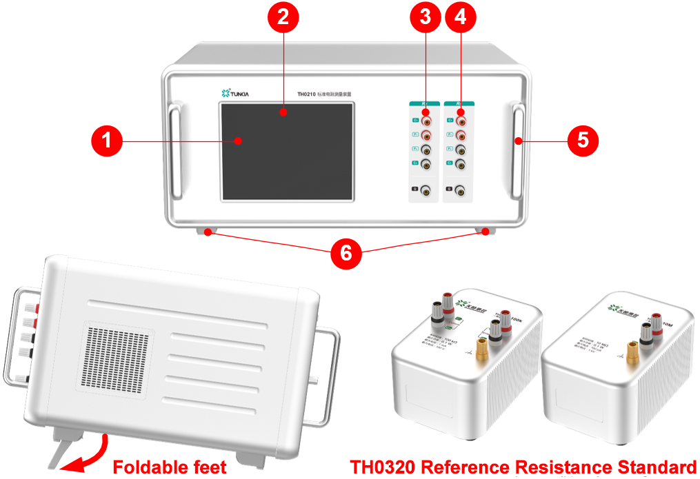 Tunkia TH0210 Standard Resistance Measuring Device