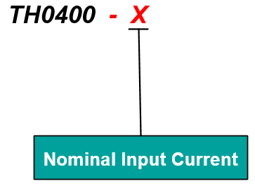  TH0400 Ordering Information