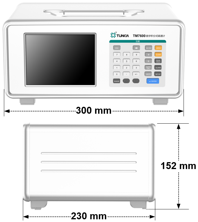 Tunkia TM7600 Digital Integration Flux Meter