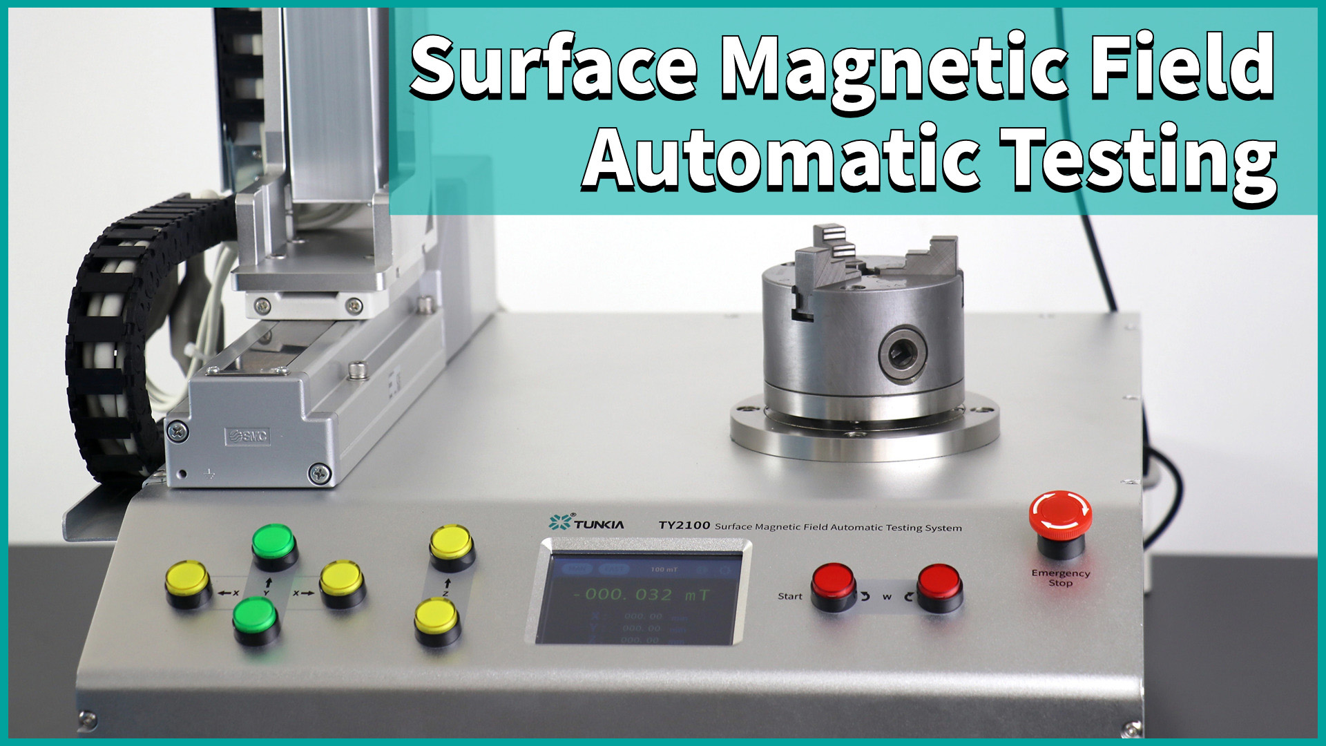 TY2100 Surface Magnetic Field Automatic Testing System