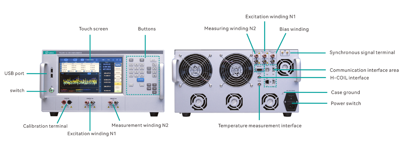 TUNKIA TS1200 AC Magnetic Properties Measuring System for Electrical Steel