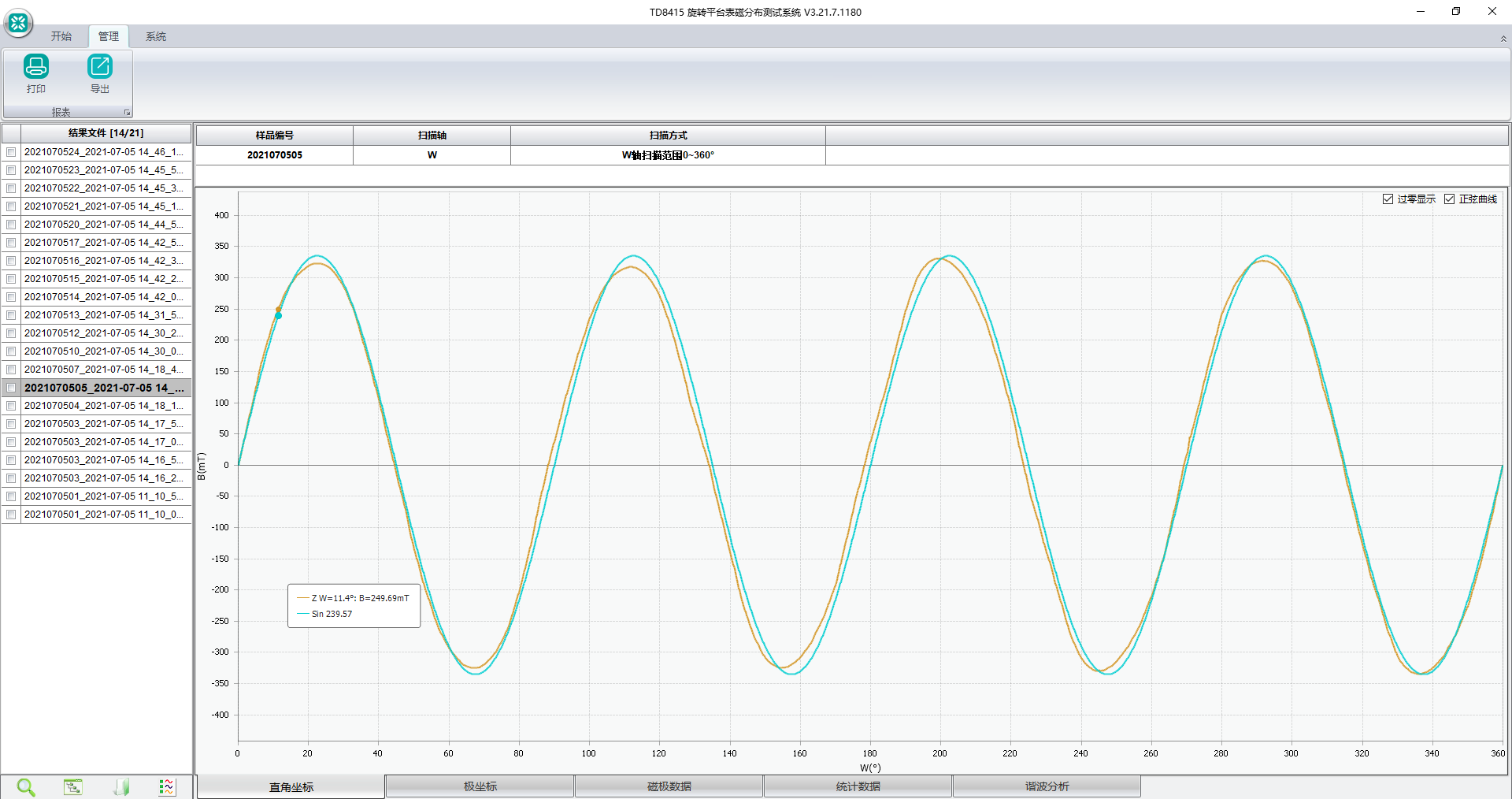 Tunkia TY2100 Surface Magnetic Field Automatic Testing System