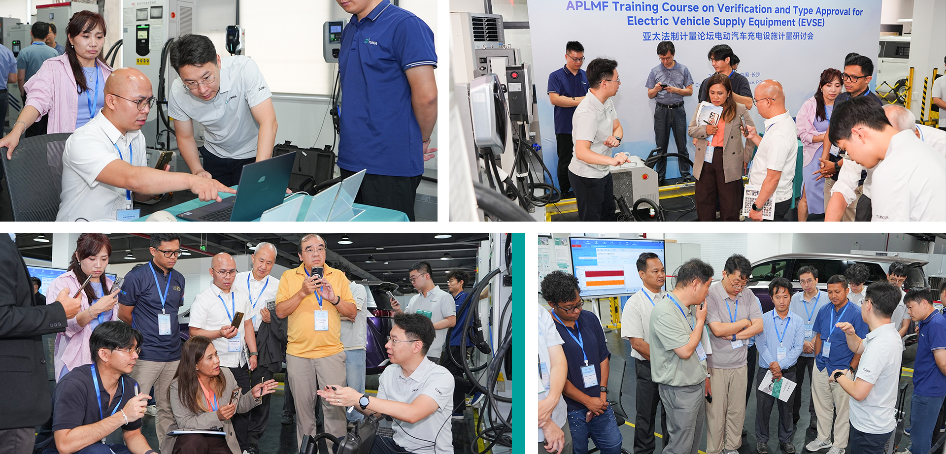 TUNKIA News | APLMF Training Course on Verification and Type Approval for Electric Vehicle Supply Equipment (EVSE) Held Successfully at TUNKIA