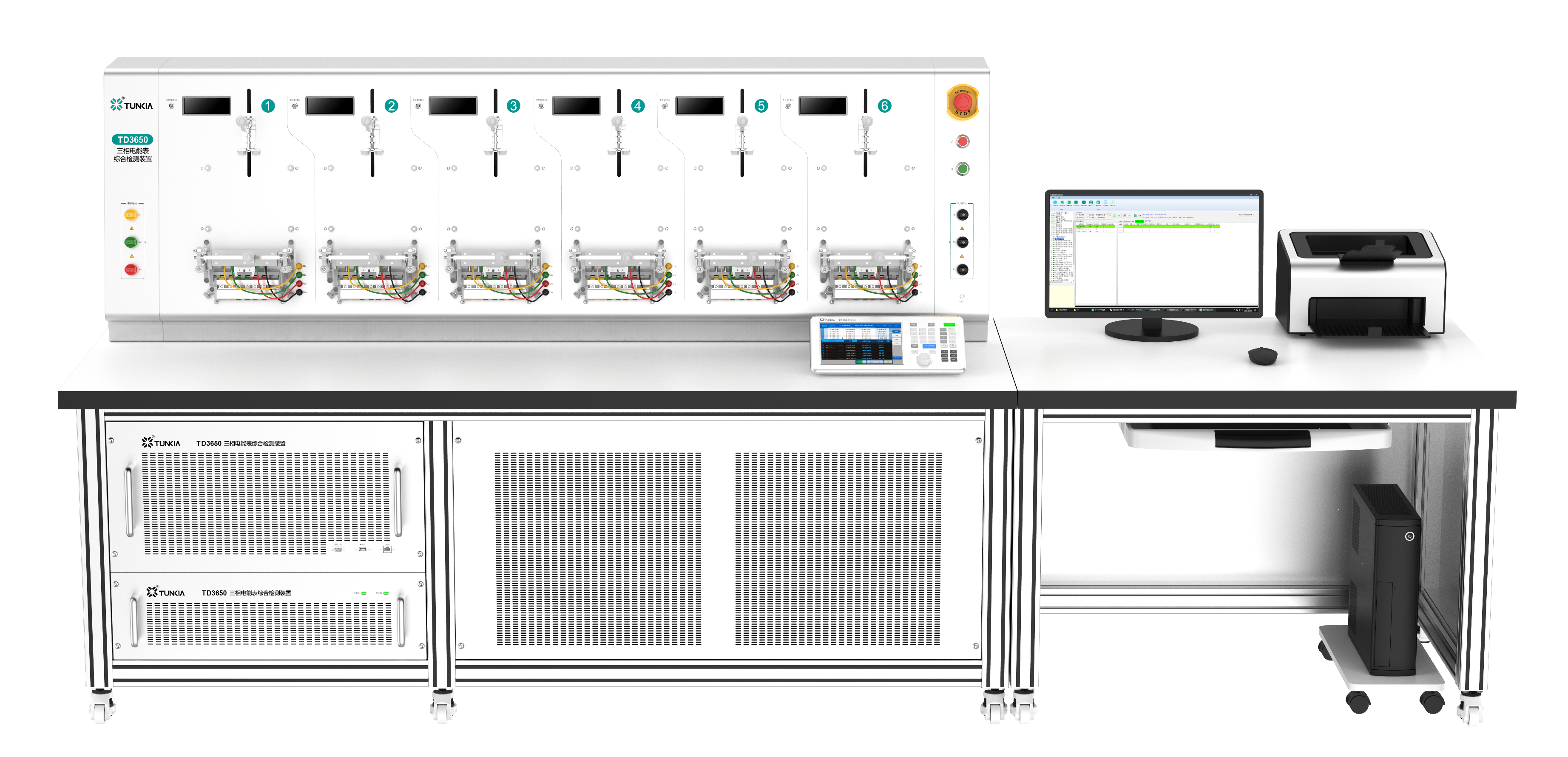 TUNKIA TD3650 Three-phase Energy Meters Verification Device 