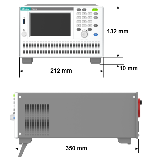 TD1230 Dimensions